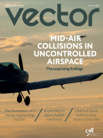 Vector magazine cover